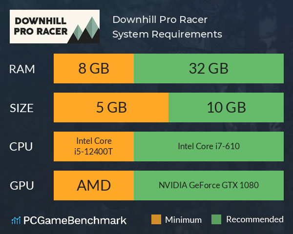 Downhill Pro Racer System Requirements PC Graph - Can I Run Downhill Pro Racer Downhill Pro Racer System Requirements PC Graph - Can I Run Downhill Pro Racer