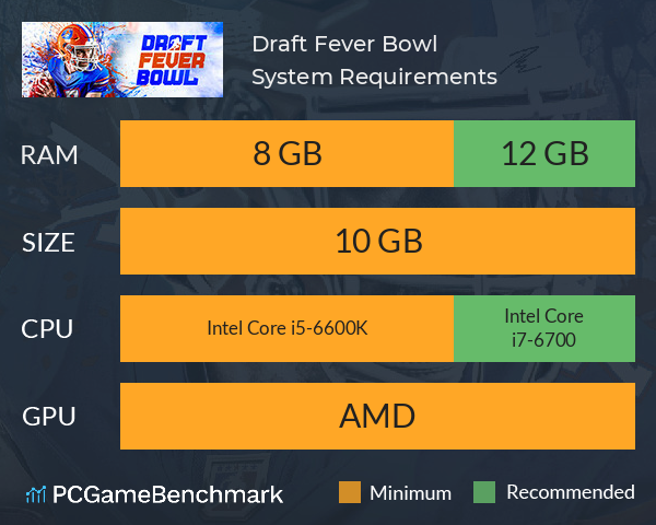 Draft Fever Bowl System Requirements PC Graph - Can I Run Draft Fever Bowl Draft Fever Bowl System Requirements PC Graph - Can I Run Draft Fever Bowl