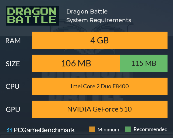 Dragon Battle System Requirements PC Graph - Can I Run Dragon Battle Dragon Battle System Requirements PC Graph - Can I Run Dragon Battle