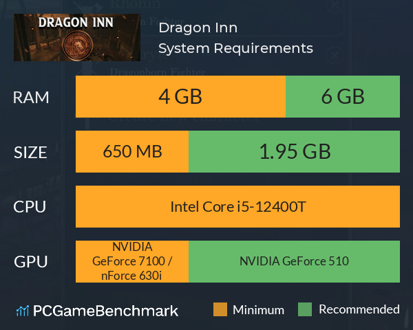 Dragon Inn System Requirements PC Graph - Can I Run Dragon Inn Dragon Inn System Requirements PC Graph - Can I Run Dragon Inn