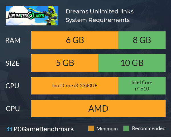 Dreams: Unlimited links System Requirements PC Graph - Can I Run Dreams: Unlimited links Dreams: Unlimited links System Requirements PC Graph - Can I Run Dreams: Unlimited links