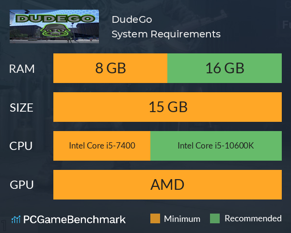 DudeGo System Requirements PC Graph - Can I Run DudeGo DudeGo System Requirements PC Graph - Can I Run DudeGo