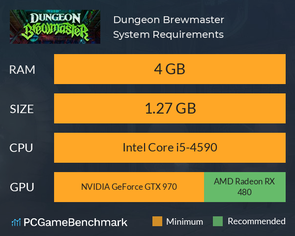 Dungeon Brewmaster System Requirements PC Graph - Can I Run Dungeon Brewmaster Dungeon Brewmaster System Requirements PC Graph - Can I Run Dungeon Brewmaster