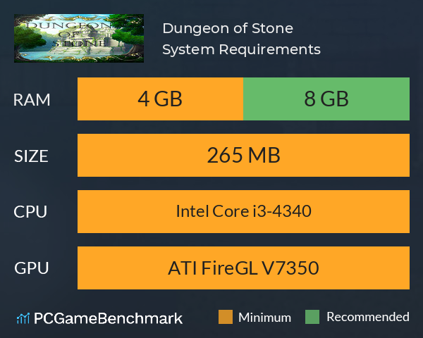 Dungeon of Stone System Requirements PC Graph - Can I Run Dungeon of Stone Dungeon of Stone System Requirements PC Graph - Can I Run Dungeon of Stone