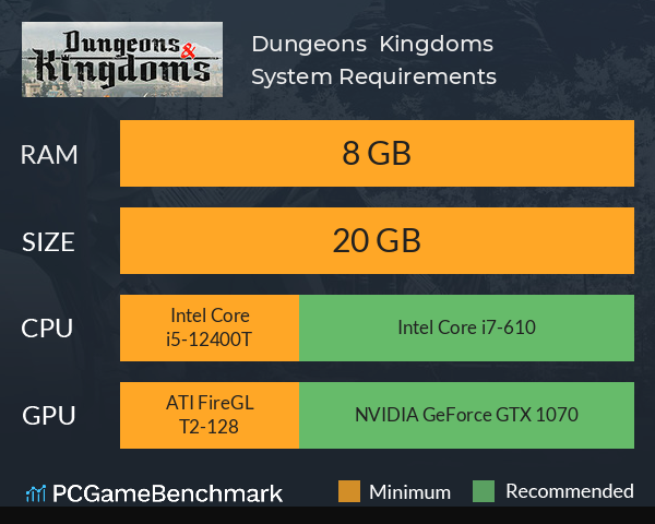 Dungeons & Kingdoms System Requirements PC Graph - Can I Run Dungeons & Kingdoms Dungeons & Kingdoms System Requirements PC Graph - Can I Run Dungeons & Kingdoms