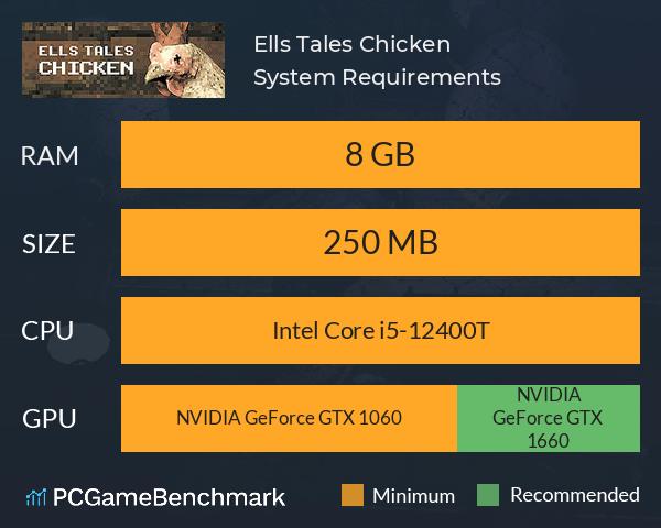 Ells Tales: Chicken System Requirements PC Graph - Can I Run Ells Tales: Chicken Ells Tales: Chicken System Requirements PC Graph - Can I Run Ells Tales: Chicken