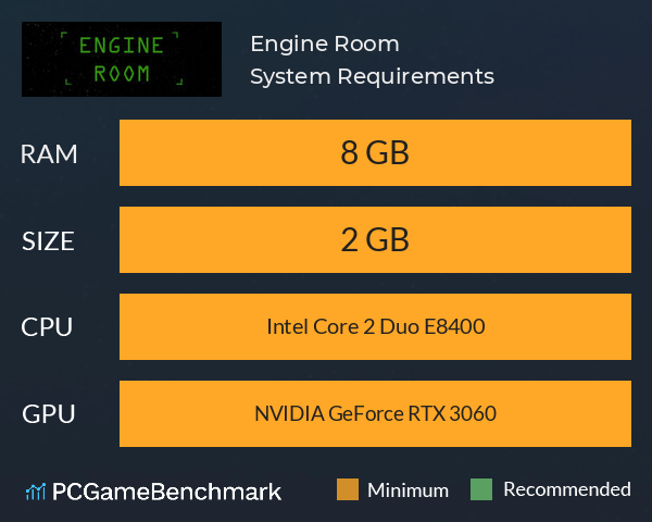 Engine Room System Requirements PC Graph - Can I Run Engine Room Engine Room System Requirements PC Graph - Can I Run Engine Room