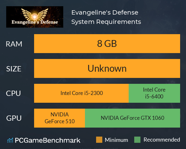 Evangeline's Defense System Requirements PC Graph - Can I Run Evangeline's Defense Evangeline's Defense System Requirements PC Graph - Can I Run Evangeline's Defense