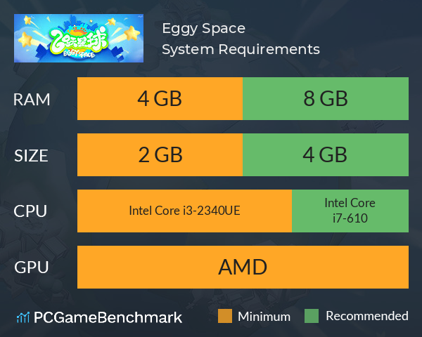 飞跃星球(Eggy Space) System Requirements PC Graph - Can I Run 飞跃星球(Eggy Space) 飞跃星球(Eggy Space) System Requirements PC Graph - Can I Run 飞跃星球(Eggy Space)