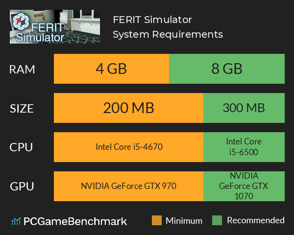 FERIT Simulator System Requirements PC Graph - Can I Run FERIT Simulator FERIT Simulator System Requirements PC Graph - Can I Run FERIT Simulator