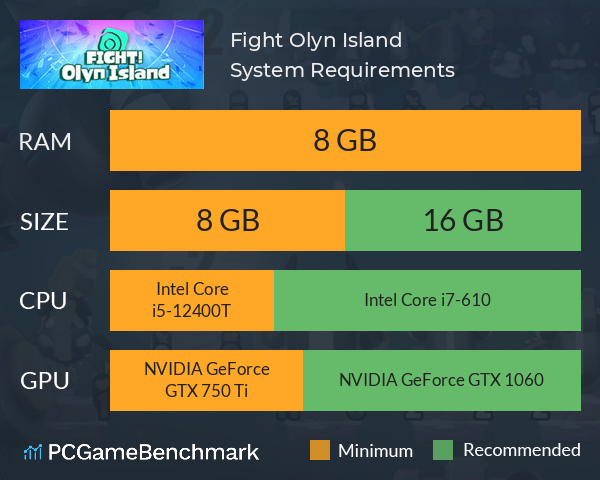 Fight! Olyn Island System Requirements PC Graph - Can I Run Fight! Olyn Island Fight! Olyn Island System Requirements PC Graph - Can I Run Fight! Olyn Island