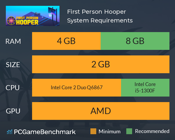 First Person Hooper System Requirements PC Graph - Can I Run First Person Hooper First Person Hooper System Requirements PC Graph - Can I Run First Person Hooper