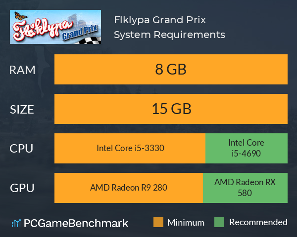 Flåklypa Grand Prix System Requirements PC Graph - Can I Run Flåklypa Grand Prix