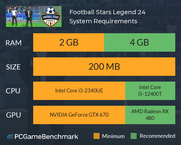 Football Stars Legend 24 System Requirements PC Graph - Can I Run Football Stars Legend 24 Football Stars Legend 24 System Requirements PC Graph - Can I Run Football Stars Legend 24