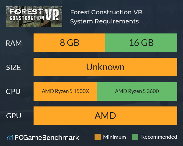 Forest Construction VR System Requirements PC Graph - Can I Run Forest Construction VR Forest Construction VR System Requirements PC Graph - Can I Run Forest Construction VR