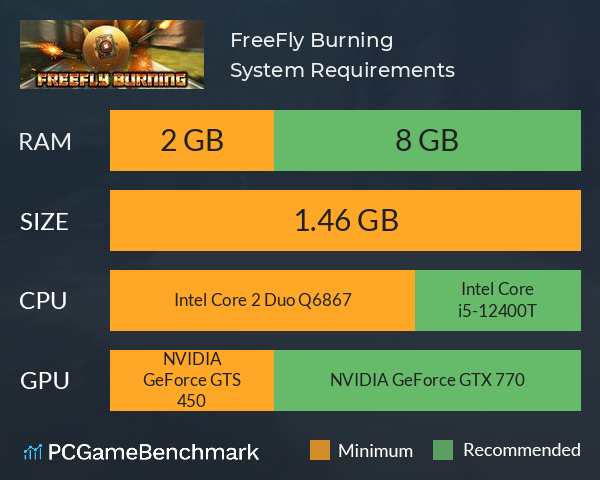 FreeFly Burning System Requirements PC Graph - Can I Run FreeFly Burning