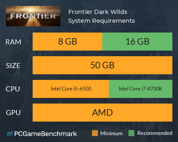 Frontier: Dark Wilds System Requirements PC Graph - Can I Run Frontier: Dark Wilds Frontier: Dark Wilds System Requirements PC Graph - Can I Run Frontier: Dark Wilds