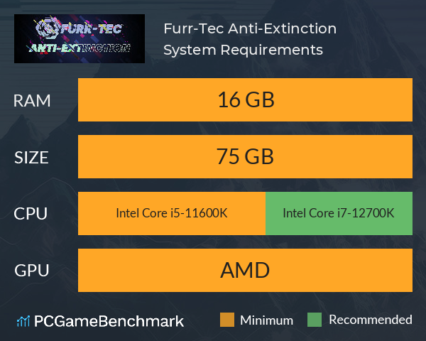Furr-Tec Anti-Extinction System Requirements PC Graph - Can I Run Furr-Tec Anti-Extinction Furr-Tec Anti-Extinction System Requirements PC Graph - Can I Run Furr-Tec Anti-Extinction