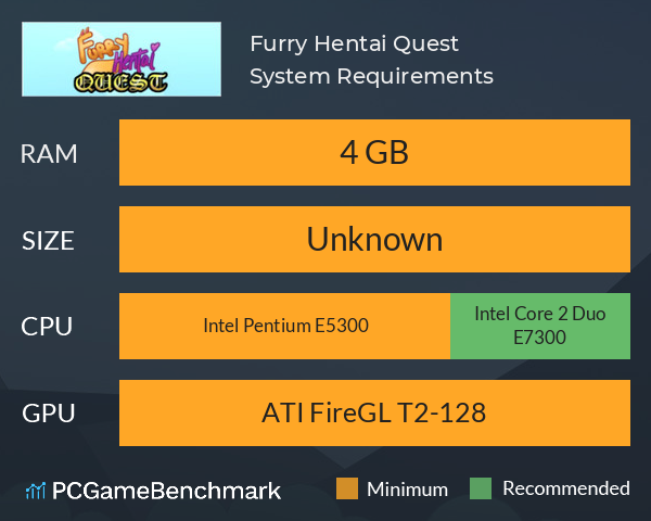 Furry Hentai Quest System Requirements PC Graph - Can I Run Furry Hentai Quest Furry Hentai Quest System Requirements PC Graph - Can I Run Furry Hentai Quest