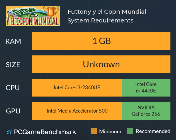 Futtony y el Copón Mundial System Requirements PC Graph - Can I Run Futtony y el Copón Mundial Futtony y el Copón Mundial System Requirements PC Graph - Can I Run Futtony y el Copón Mundial