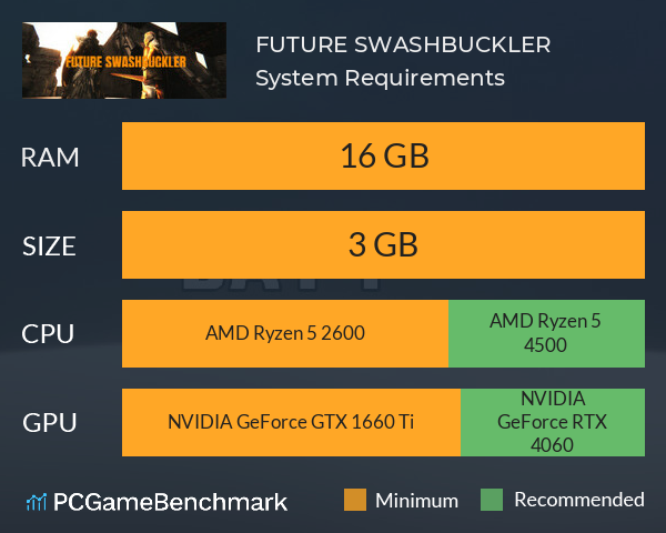 FUTURE SWASHBUCKLER System Requirements PC Graph - Can I Run FUTURE SWASHBUCKLER FUTURE SWASHBUCKLER System Requirements PC Graph - Can I Run FUTURE SWASHBUCKLER