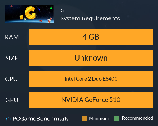 .G System Requirements PC Graph - Can I Run .G .G System Requirements PC Graph - Can I Run .G