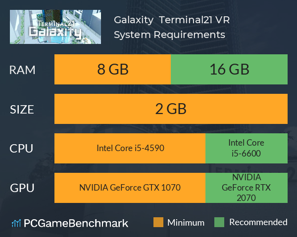 Galaxity : Terminal21 VR System Requirements PC Graph - Can I Run Galaxity : Terminal21 VR Galaxity : Terminal21 VR System Requirements PC Graph - Can I Run Galaxity : Terminal21 VR