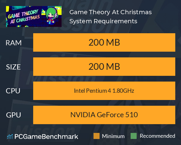 Game Theory At Christmas System Requirements PC Graph - Can I Run Game Theory At Christmas