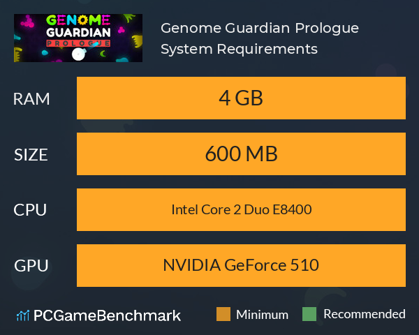 Genome Guardian: Prologue System Requirements PC Graph - Can I Run Genome Guardian: Prologue Genome Guardian: Prologue System Requirements PC Graph - Can I Run Genome Guardian: Prologue