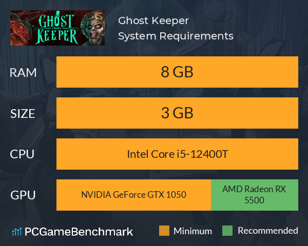 Ghost Keeper System Requirements PC Graph - Can I Run Ghost Keeper Ghost Keeper System Requirements PC Graph - Can I Run Ghost Keeper