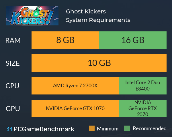 Ghost Kickers! System Requirements PC Graph - Can I Run Ghost Kickers! Ghost Kickers! System Requirements PC Graph - Can I Run Ghost Kickers!