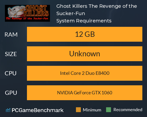 Ghost Killers The Revenge of the Sucker-Fun System Requirements PC Graph - Can I Run Ghost Killers The Revenge of the Sucker-Fun Ghost Killers The Revenge of the Sucker-Fun System Requirements PC Graph - Can I Run Ghost Killers The Revenge of the Sucker-Fun