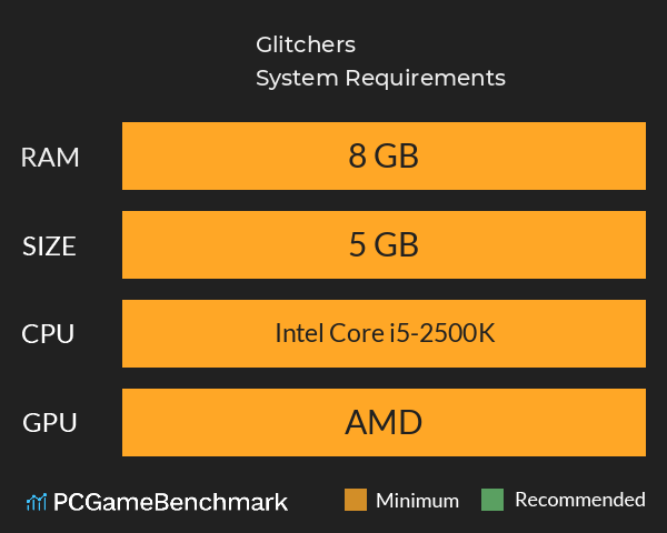 Glitchers System Requirements PC Graph - Can I Run Glitchers Glitchers System Requirements PC Graph - Can I Run Glitchers