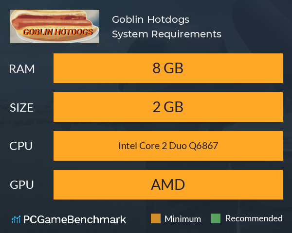 Goblin Hotdogs System Requirements PC Graph - Can I Run Goblin Hotdogs Goblin Hotdogs System Requirements PC Graph - Can I Run Goblin Hotdogs