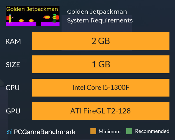Golden Jetpackman System Requirements PC Graph - Can I Run Golden Jetpackman Golden Jetpackman System Requirements PC Graph - Can I Run Golden Jetpackman