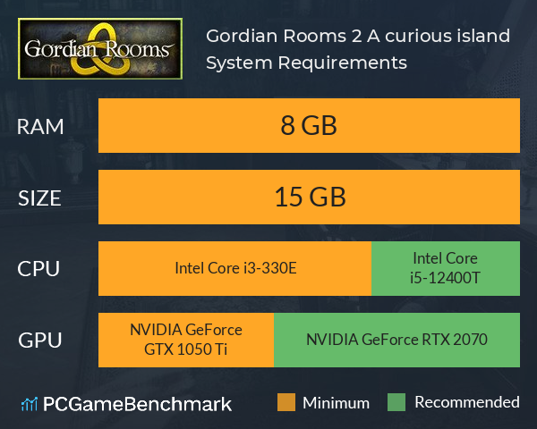 Gordian Rooms 2: A curious island System Requirements PC Graph - Can I Run Gordian Rooms 2: A curious island Gordian Rooms 2: A curious island System Requirements PC Graph - Can I Run Gordian Rooms 2: A curious island