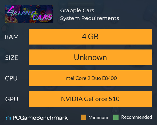 Grapple Cars System Requirements PC Graph - Can I Run Grapple Cars