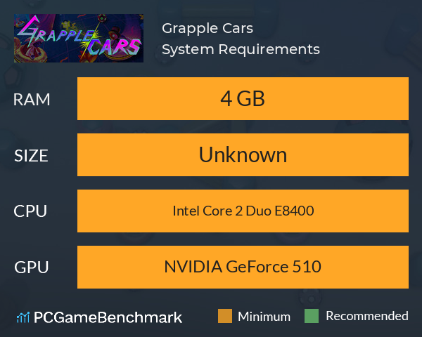 Grapple Cars System Requirements PC Graph - Can I Run Grapple Cars Grapple Cars System Requirements PC Graph - Can I Run Grapple Cars