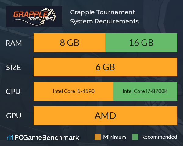 Grapple Tournament System Requirements PC Graph - Can I Run Grapple Tournament