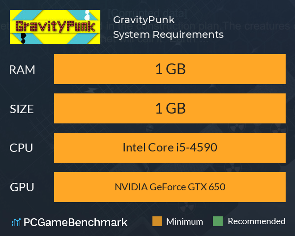 GravityPunk System Requirements PC Graph - Can I Run GravityPunk