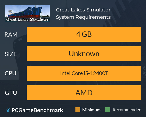 Great Lakes Simulator System Requirements PC Graph - Can I Run Great Lakes Simulator Great Lakes Simulator System Requirements PC Graph - Can I Run Great Lakes Simulator