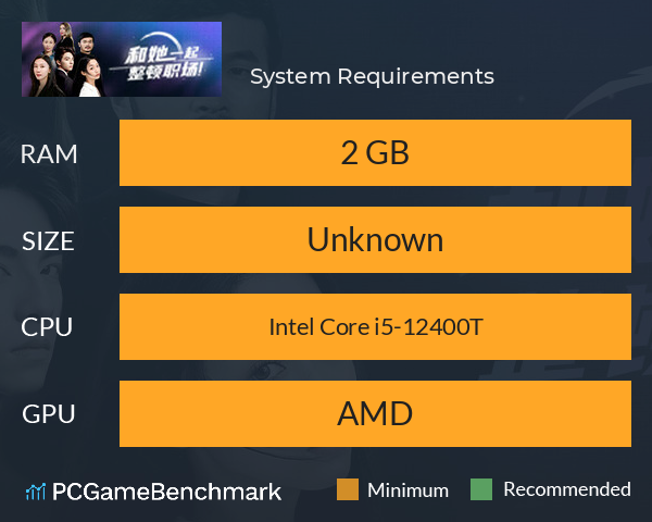 和她一起整顿职场！ System Requirements PC Graph - Can I Run 和她一起整顿职场！