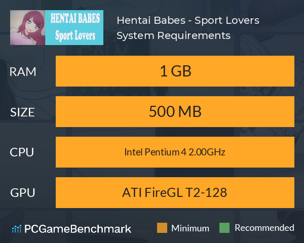 Hentai Babes - Sport Lovers System Requirements PC Graph - Can I Run Hentai Babes - Sport Lovers