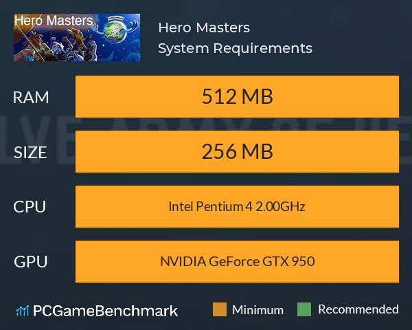 Hero Masters System Requirements PC Graph - Can I Run Hero Masters Hero Masters System Requirements PC Graph - Can I Run Hero Masters