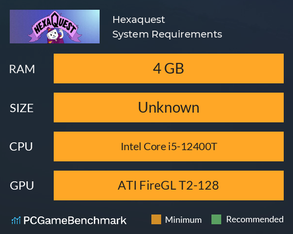 Hexaquest System Requirements PC Graph - Can I Run Hexaquest Hexaquest System Requirements PC Graph - Can I Run Hexaquest