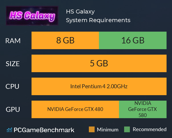 HS Galaxy System Requirements PC Graph - Can I Run HS Galaxy HS Galaxy System Requirements PC Graph - Can I Run HS Galaxy