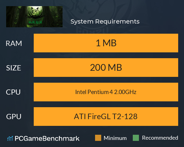 狐族·起源 System Requirements PC Graph - Can I Run 狐族·起源 狐族·起源 System Requirements PC Graph - Can I Run 狐族·起源