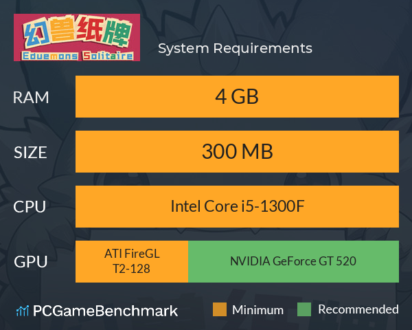 幻兽纸牌 System Requirements PC Graph - Can I Run 幻兽纸牌 幻兽纸牌 System Requirements PC Graph - Can I Run 幻兽纸牌