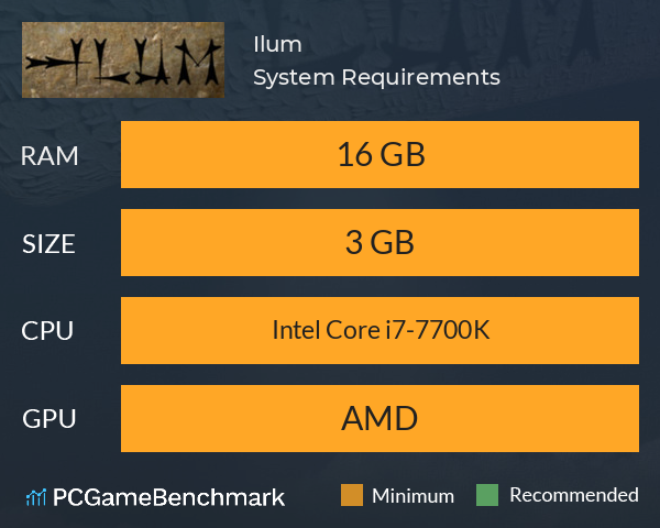 Ilum System Requirements PC Graph - Can I Run Ilum