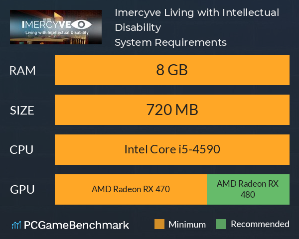 Imercyve: Living with Intellectual Disability System Requirements PC Graph - Can I Run Imercyve: Living with Intellectual Disability Imercyve: Living with Intellectual Disability System Requirements PC Graph - Can I Run Imercyve: Living with Intellectual Disability